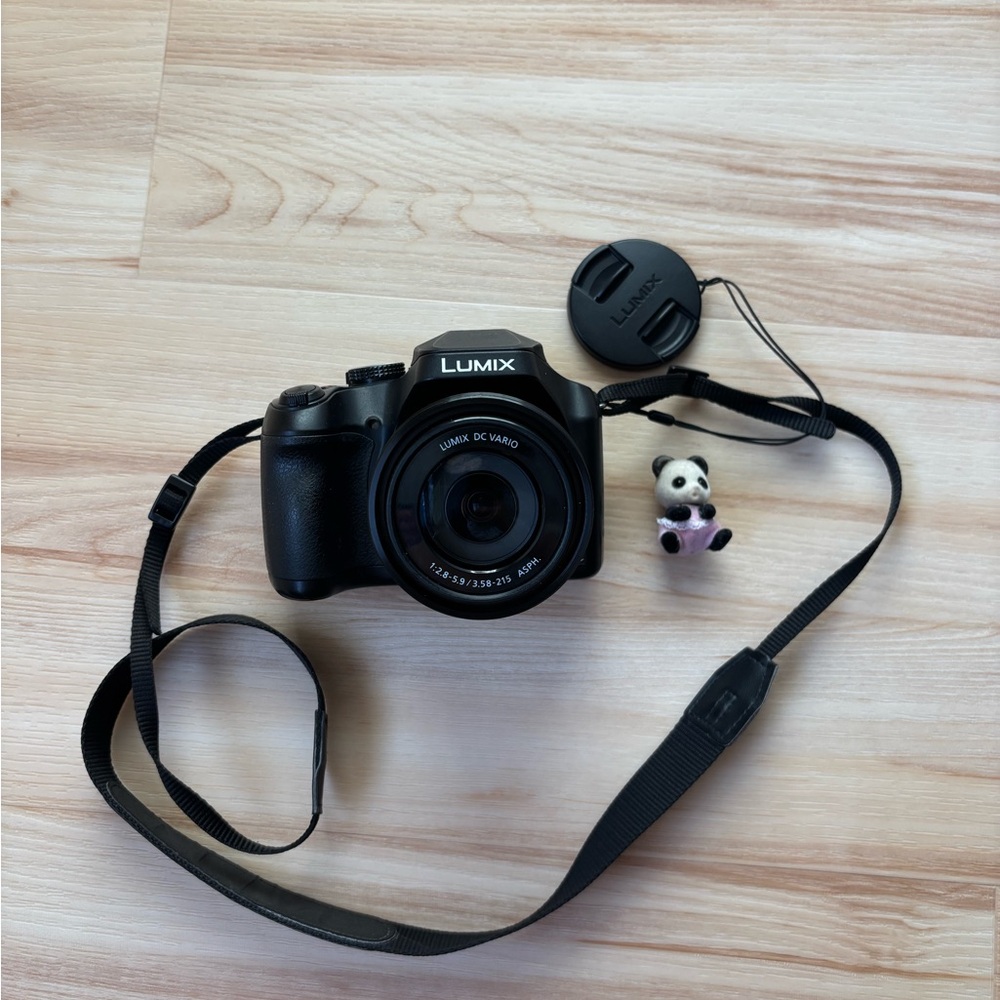 Digital Camera with Black Finish